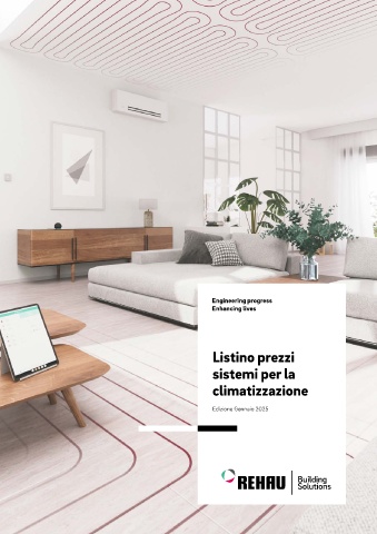 rehau - listino sistemi per la climatizzazione 2025 rehau - listino sistemi per la climatizzazione 2025